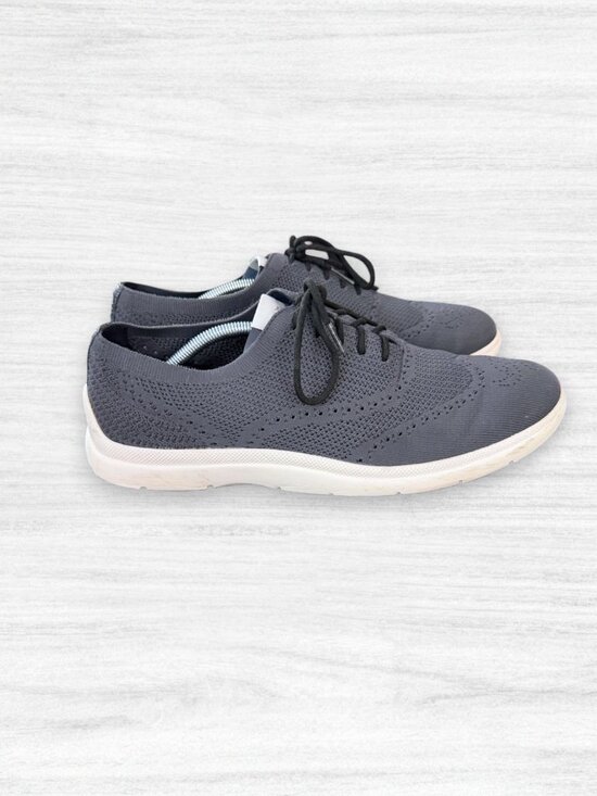Coach Knit Sneakers Mens 10.5 Gray Black Lightweight Comfort Casual Lace Up main image 7